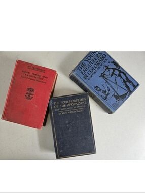 Four Horsemen of the Apocalypse Here, There Everywhere Young Engineers Book Lot